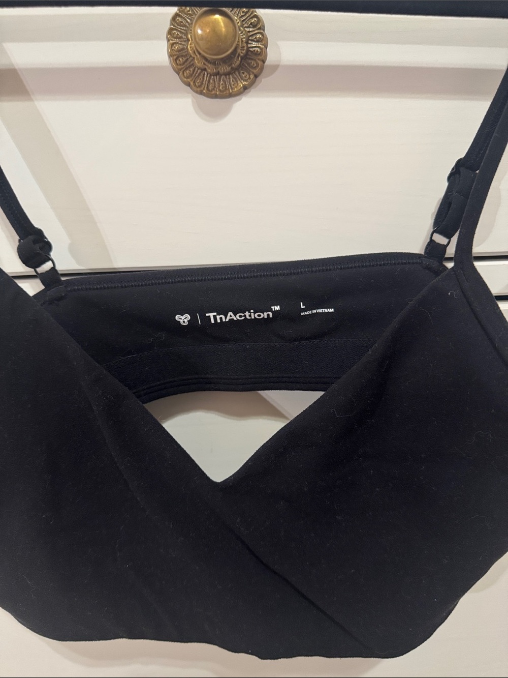 TNA Hold Tight Black Bralette - Picture 2 of 3